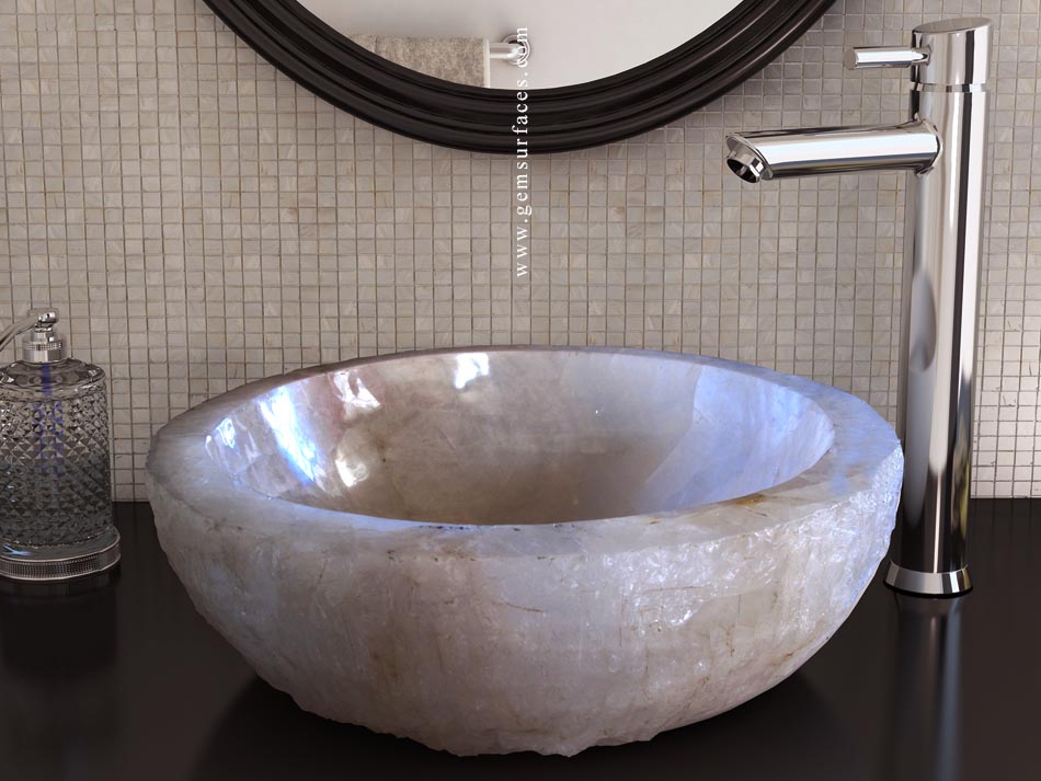 Gem Decor® Vessel Sinks - Naturel